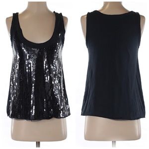 J Crew sequin top Small